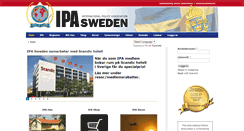 Desktop Screenshot of ipa-sweden.se