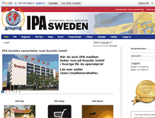 Tablet Screenshot of ipa-sweden.se